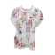 Johnny Was womens gardenia blouse in white