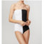 AllSisters terpo swimsuit in black/white