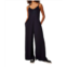 APRICOT modal palazzo jumpsuit in black