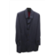 Eleventy mens silk trench coat in navy