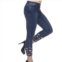 AZI embellished cut out jeans in blue