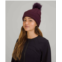 Lululemon cable knit pom beanie in cassis