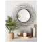 Actifo metal geometric wall mirror