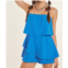 Idem Ditto surely your fave strapless romper in blue