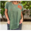 FREECITY artistwanted paint short sleeve tee in green