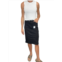 RISEN high rise pencil skirt in black