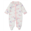 Kissy Kissy kids zip footie in pink puppy fun