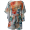 Charo Ruiz floral print open-back jumpsuit in multicolor polyester