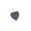 The Lovery blue sapphire heart charm