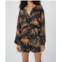 CHUFY long sleeve bamboo playsuit in magic mushroom black