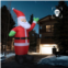 VidaXL christmas inflatable santa claus led ip20 236.2 xxl