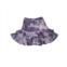 Area Code 407 girls tween 2-tier skirt in purple tie dye