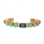 TOVA womens lara cuff bracelet in pacific opal