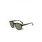 VUARNET mens vl 1616 sunglasses in shiny black/green