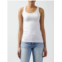 ATM modal rib boy tank in white