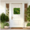 Hivvago 20 x 20 3d hanging greenery hedge with 11 types of mixed faux plants for indoor outdoor