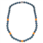 Honora chicago bears pearl & crystal necklace in blue