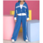 Katie J NYC girls margot retro track jacket in blue