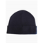 Jumper1234 womens ribbed turnback hat in navy