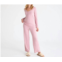 Magnetic me womens long sleeve nursing pj in desert pink