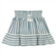 Mayoral blue porcelain striped skirt