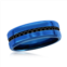 Blackjack stainless steel blue w/ black cz eternity band ring