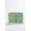 ETHNiQUE vasant handmade beaded shoulder clutch bag in turquoise