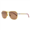 Porta Romana square sunglasses mod1266 100r gold 59mm mod1266