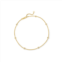 RS Pure ross-simons bezel-set diamond anklet in 14kt yellow gold