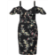 Rachel Rachel Roy plus marcella womens cold shoulder floral midi dress