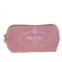 Prada canvas clutch bag (pre-owned)