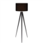 Teamson home romanza 61.81 postmodern tripod floor lamp with drum shade