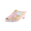 Proxy gail womens floral jeweled wedges