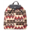 Longchamp le pliage ikat nylon & leather backpack