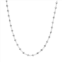 Blue La Rue Stainless Steel Puffed Heart Cable Chain Necklace