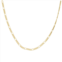 Giorgio di Vicenza Sterling Silver Figaro Chain Necklace