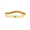 Traditions Jewelry Company Traditions 18k Gold Over Silver Birthstone Crystal Wave Ring