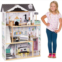 Lil Jumbl 3-Floor Wooden Dollhouse with Elevator and 16-Piece
