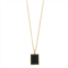 SIRI USA by TJM Octagon Cut Black Onyx Pendant Necklace