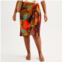 Womens Sonoma Community Brooklyn Dolly Woven Wrap Skirt