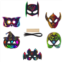 YAOQIANSHU Halloween Craft Scratch Paper Animal, Scratch Rainbow Masks With Stylus For Costume Dress Up