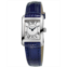 Frederique Constant Womens Swiss Classics Carree Blue Leather Strap Watch 23x21mm