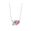 Peanuts Silver Plated Snoopy Americana Heart Pendant Necklace 16+2 for Unwritten