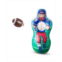 KOVOT Inflatable Football Target Set - Inflates to 5 Feet Tall! - Soft Mini Toss Foot Ball Included