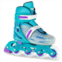 Crazy Skates 148 Adjustable Inline Skates For Girls And Boys - Unisex Skates - Adjust To Fit 4 Sizes