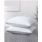 UNIKOME 2 Pack Premium 100% Cotton Down-Around Design Down Feather Bed Pillow Set Standard