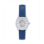Empress Women Magnolia Leather Watch - Blue/Silver 37mm