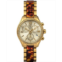 Timex Womens Quartz Analog Premium Dress Alloy Gold-Tone Watch 38mm