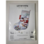 LetiStitch Counted Cross Stitch Kit Snowman and Santa Stocking L8016