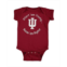 Little King Apparel Newborn and Infant Boys and Girls Crimson Indiana Hoosiers Start Em Young Bodysuit
